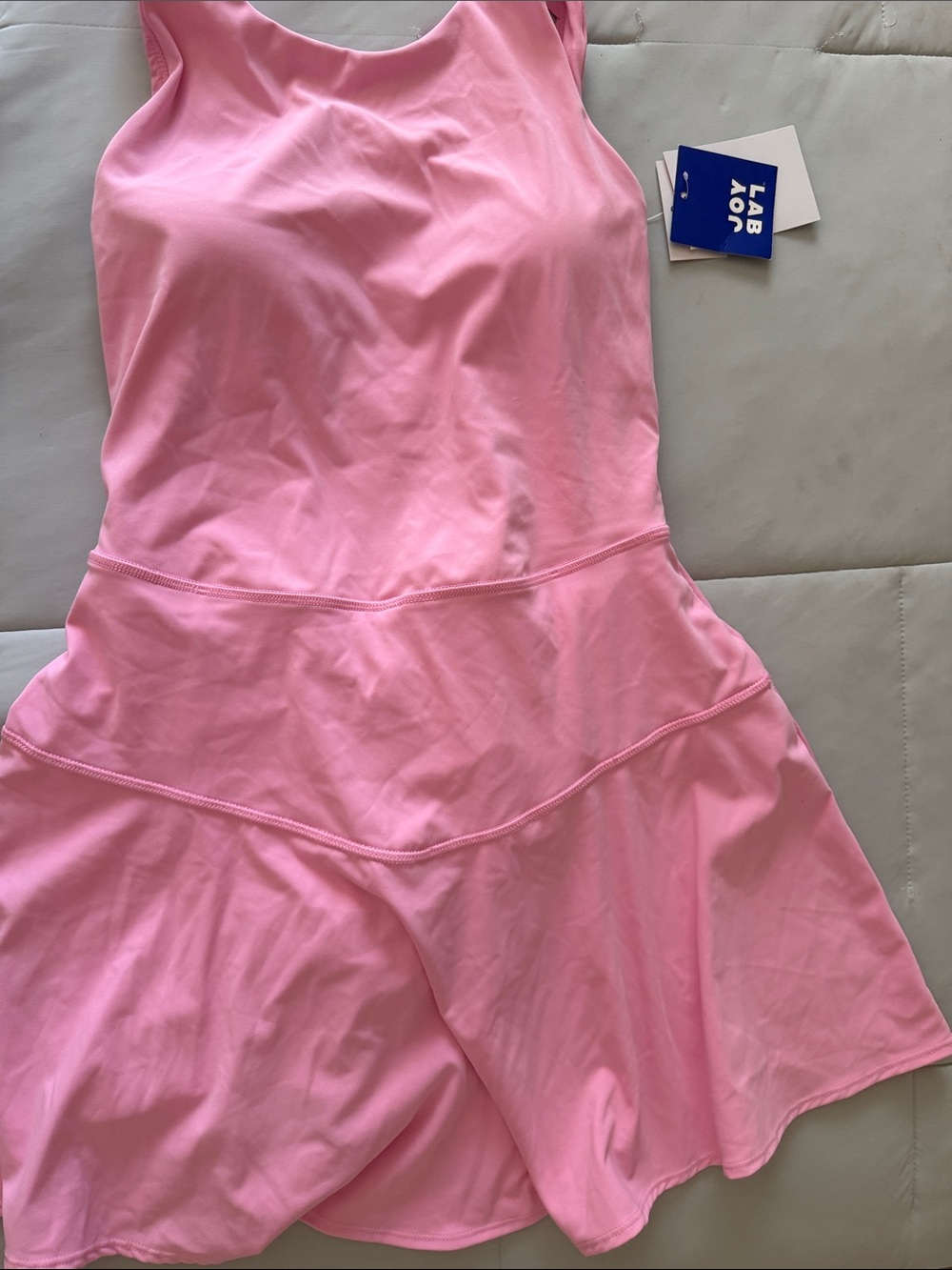 Women's Scallop Detail Active Dress - JoyLab Light PinK S - Picture 7 of 8